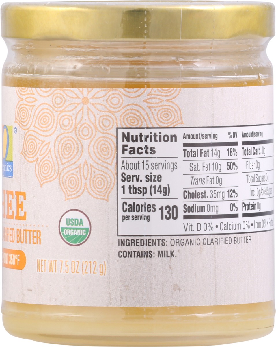 slide 8 of 9, O Organics Butter Ghee Clarified, 7.5 fl oz