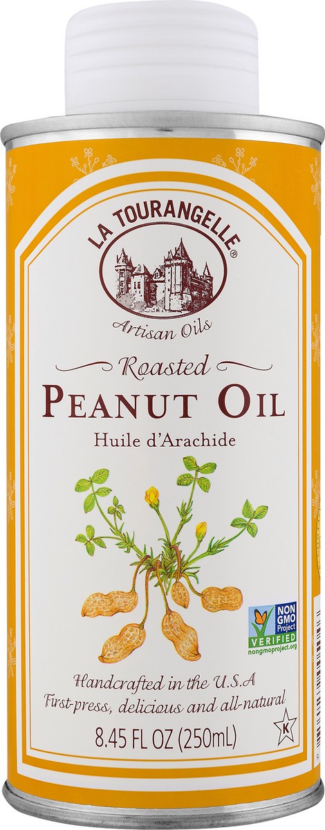 slide 6 of 9, La Tourangelle Roasted Peanut Oil 8.45 oz, 8.45 oz