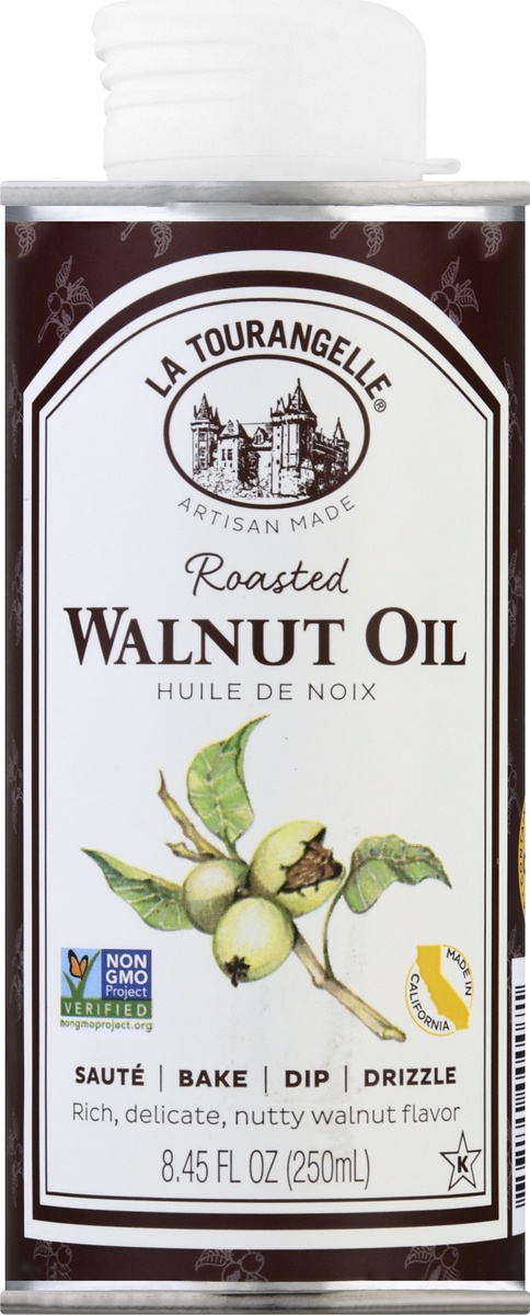 slide 3 of 9, La Tourangelle Roasted Walnut Oil, 8.45 oz