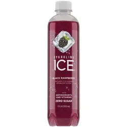 Sparkling Ice Black Raspberry - 17 fl oz Bottle
