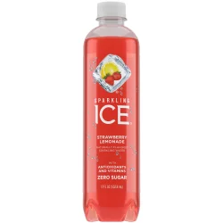 Sparkling Ice Strawberry Lemonade - 17 fl oz Bottle