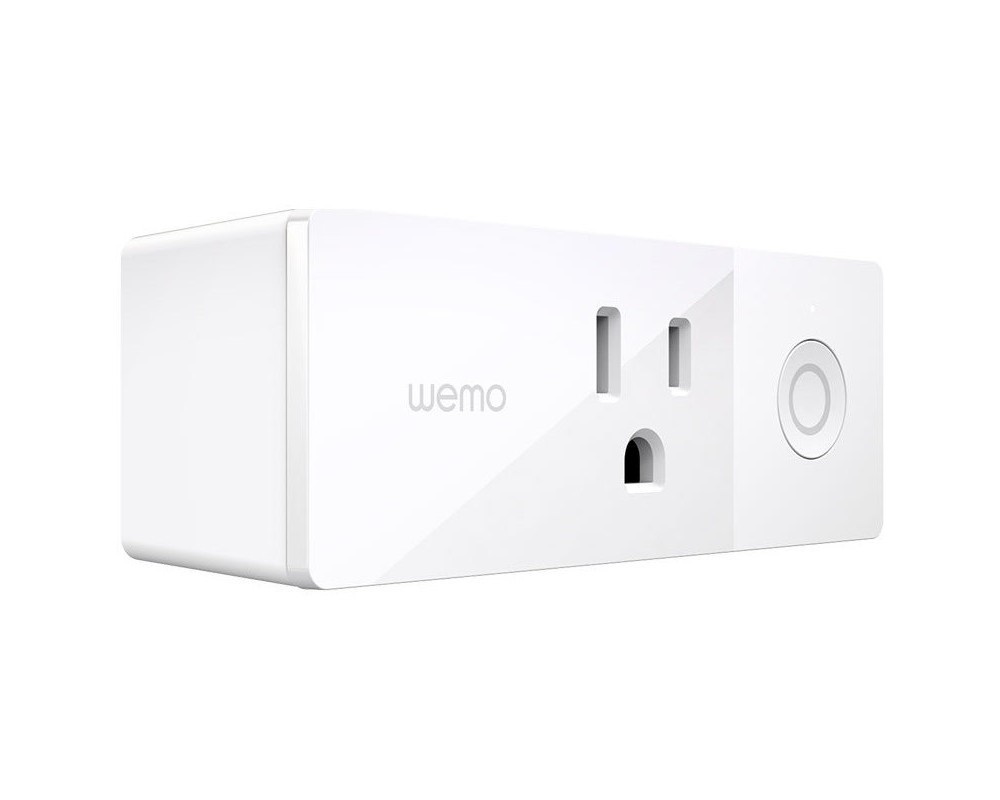 slide 8 of 9, WEMO Mini Smart Outlet Plug Wi-Fi Enabled - White (F7C063), 1 ct
