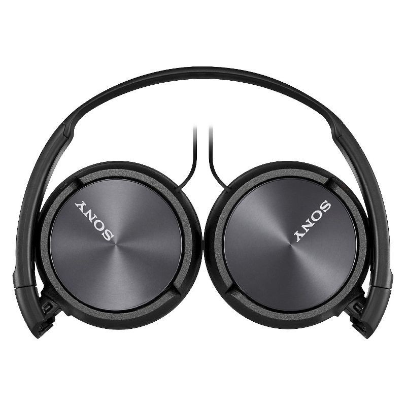 slide 2 of 2, Sony MDR-ZX310AP ZX Series Wired On-Ear Headphones with Mic - Black, 1 ct