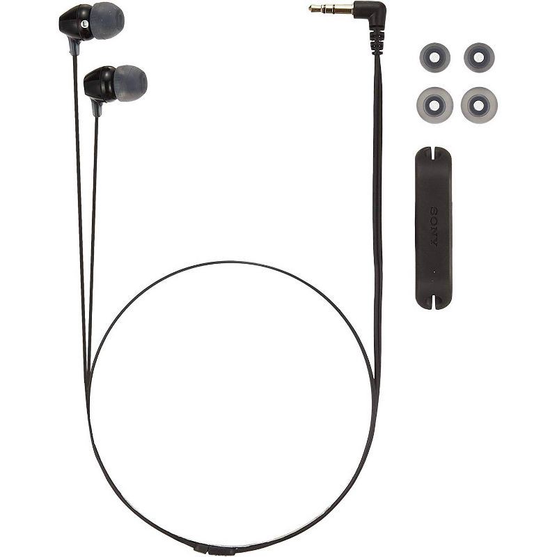 slide 2 of 2, Sony MDREX15LP In-Ear Wired Earbuds - Black, 1 ct