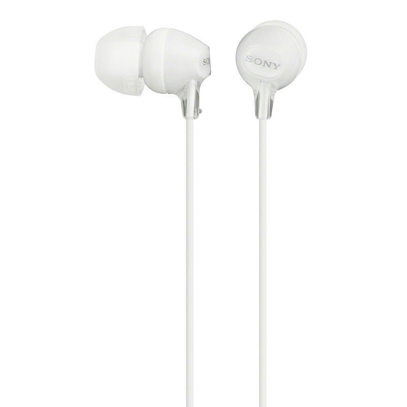 slide 1 of 2, Sony MDREX15LP In-Ear Wired Earbuds - White, 1 ct