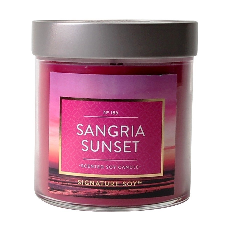 slide 1 of 1, Signature Soy Jar Candle- Sangria Sunset , 15.2 oz