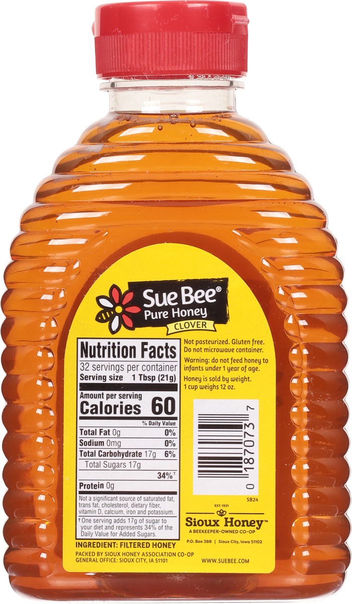 slide 6 of 9, Sue Bee Premium Pure Honey 24 oz, 24 oz