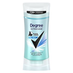 Image for on any TWO (2) Degree Body Heat Activated or Ultraclear Antiperspirant Stick or Dry Spray or Degree Clinical Protection Deodorant or Whole Body Deodorant product (excludes twin packs, 0.5oz, 1.0oz sizes)