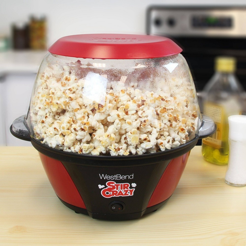 slide 3 of 4, West Bend Stir Crazy Popcorn Maker Machine - 82707, 1 ct