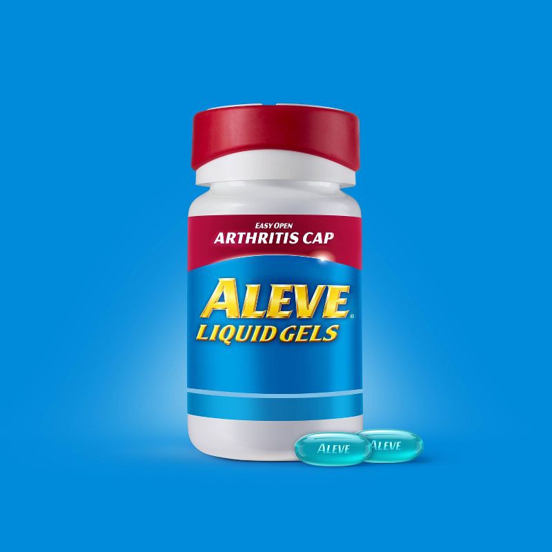 slide 2 of 8, Aleve NSAID Naproxen Sodium, Easy Open Arthritis Cap, Pain Relief, Arthritis Pain Relief - 80ct, 80 ct