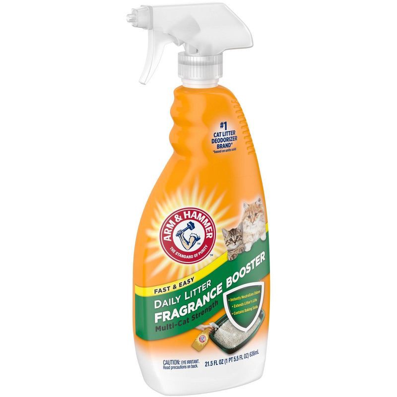 slide 3 of 6, Arm & Hammer Daily Litter Fragrance Booster Deodorizer for Cats - 21.5 fl oz, 21.5 fl oz