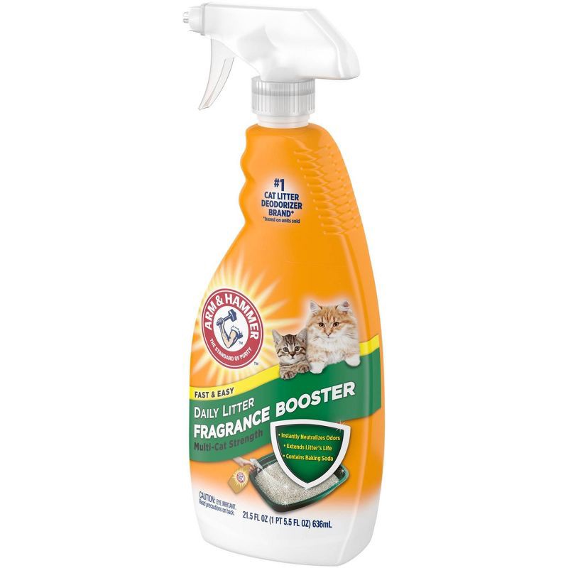 slide 4 of 6, Arm & Hammer Daily Litter Fragrance Booster Deodorizer for Cats - 21.5 fl oz, 21.5 fl oz