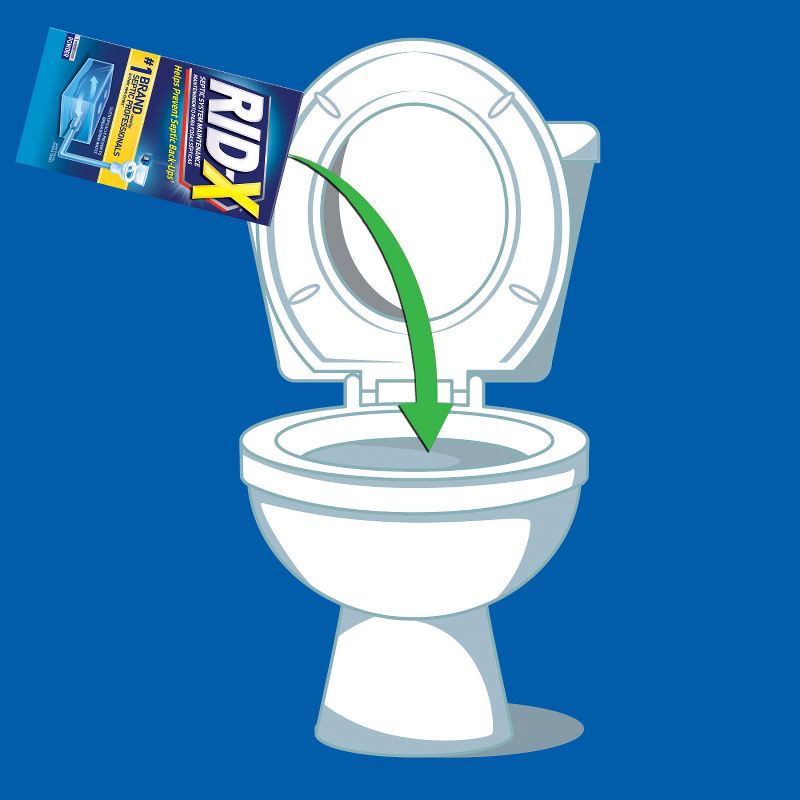 slide 2 of 6, RID-X Septic System Treatment and Maintenance - 9.8oz, 9.8 oz