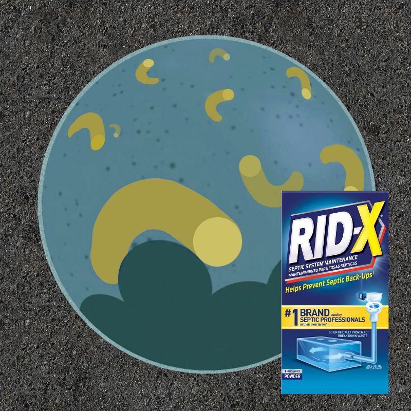 slide 4 of 6, RID-X Septic System Treatment and Maintenance - 9.8oz, 9.8 oz