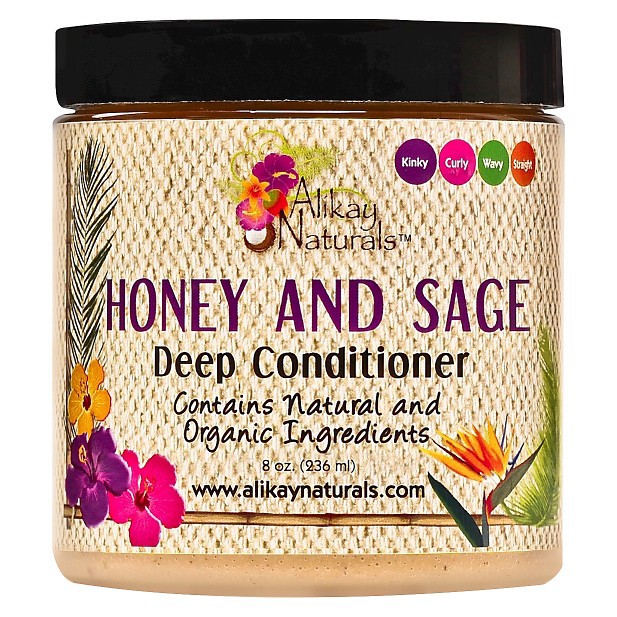 slide 1 of 1, Alikay Naturals Honey and Sage Deep Conditioner - 8oz, 8 oz