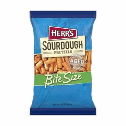 Herr's Sourdough Bite Size Hard Pretzels - 16oz