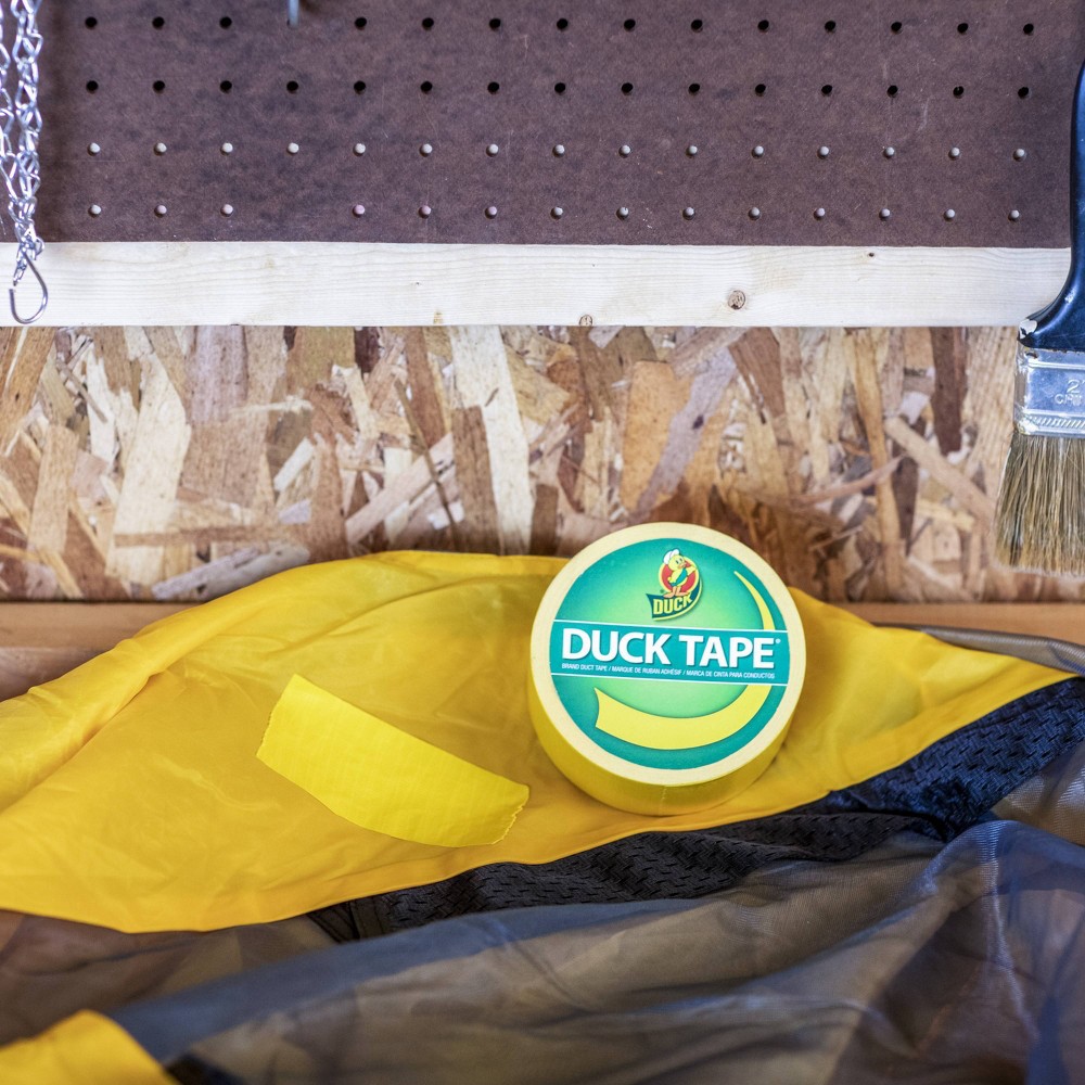 slide 3 of 8, Duck 1.88" x 20yd Duct Industrial Tape Yellow, 1 ct