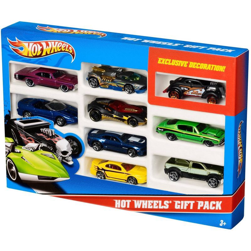 slide 9 of 9, Hot Wheels Diecast 9 Car Gift Pack, 1 ct