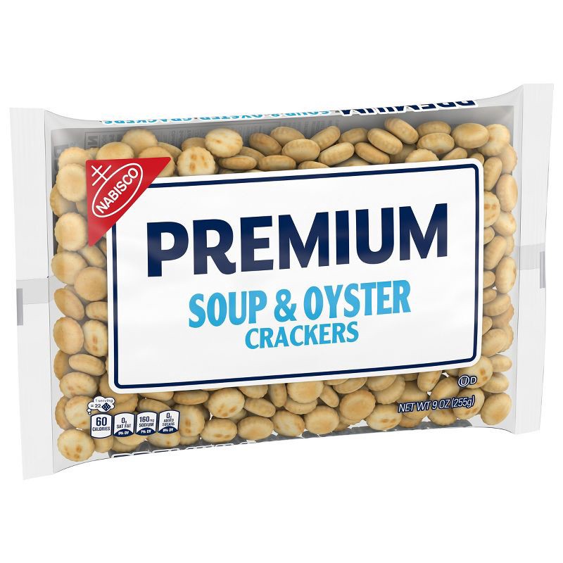 slide 7 of 12, Premium Original Soup and Oyster Crackers Lunch Snacks - 9oz, 9 oz