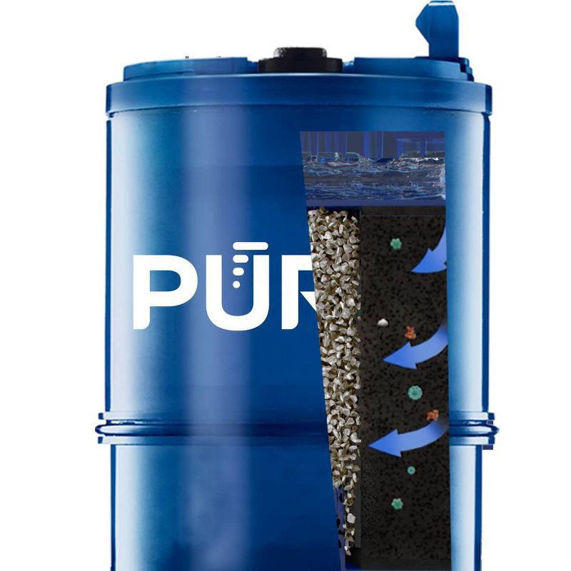 slide 3 of 5, PUR PLUS Mineral Core Faucet Mount Water Filter Replacement: PUR Filtration, Reduces Odors, Filters Pesticides & Lead, 1 ct