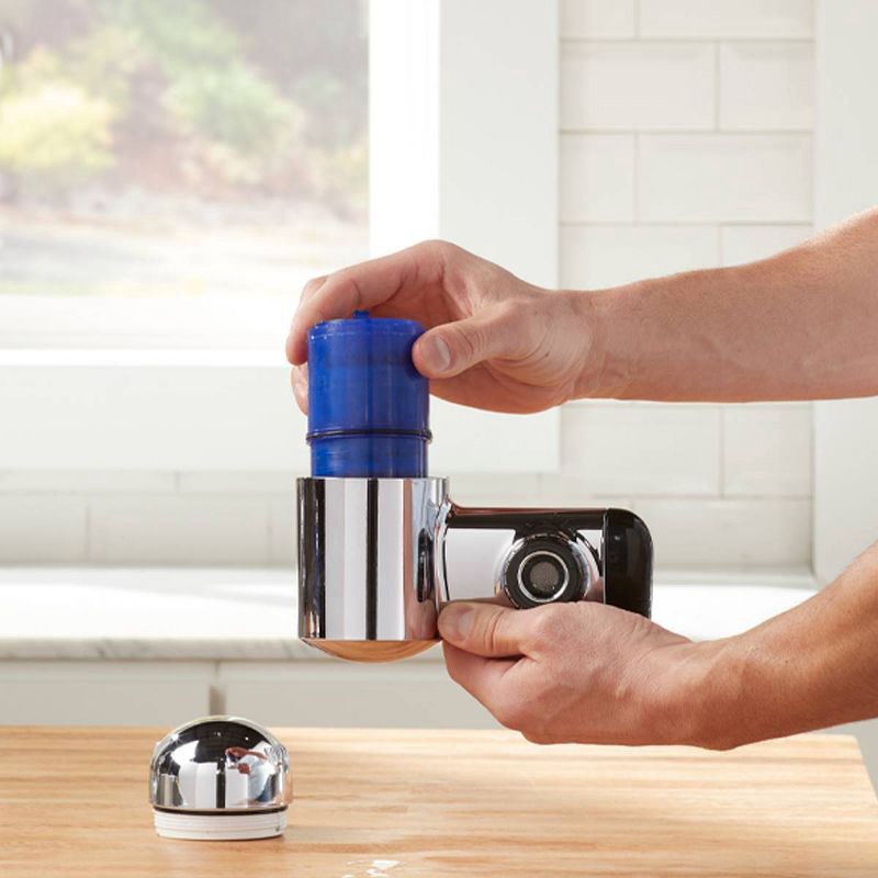 slide 5 of 5, PUR PLUS Mineral Core Faucet Mount Water Filter Replacement: PUR Filtration, Reduces Odors, Filters Pesticides & Lead, 1 ct