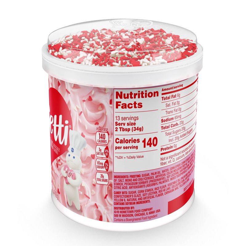 slide 3 of 4, Pillsbury Valentine's Funfetti Frosting - 15.6oz, 15.6 oz