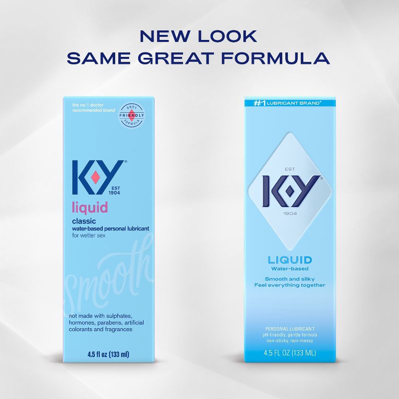 slide 11 of 11, K-Y Liquid Personal Liquid Lube - 4.5 fl oz, 4.5 fl oz