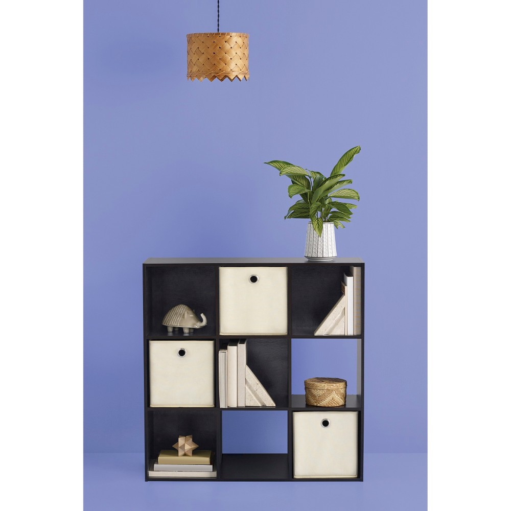 slide 3 of 4, 11" 9 Cube Organizer Shelf Espresso - Room Essentials, 1 ct
