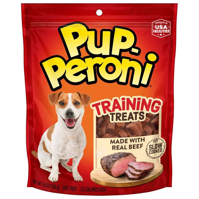 slide 1 of 7, Pup-Peroni Beef Flavor Training Dog Treats - 5.6oz, 5.6 oz