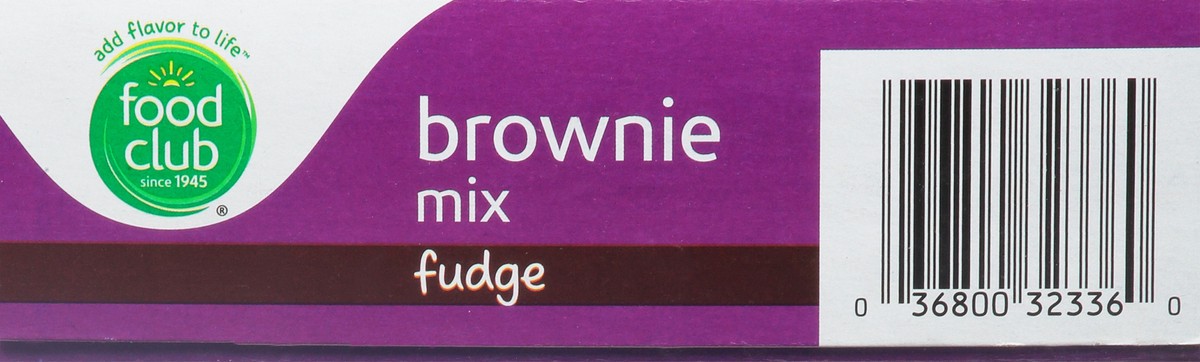 slide 8 of 11, Food Club Brownie Mix Fudge, 18.3 oz
