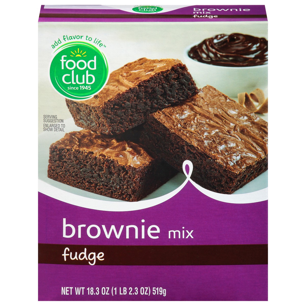 slide 11 of 11, Food Club Brownie Mix Fudge, 18.3 oz