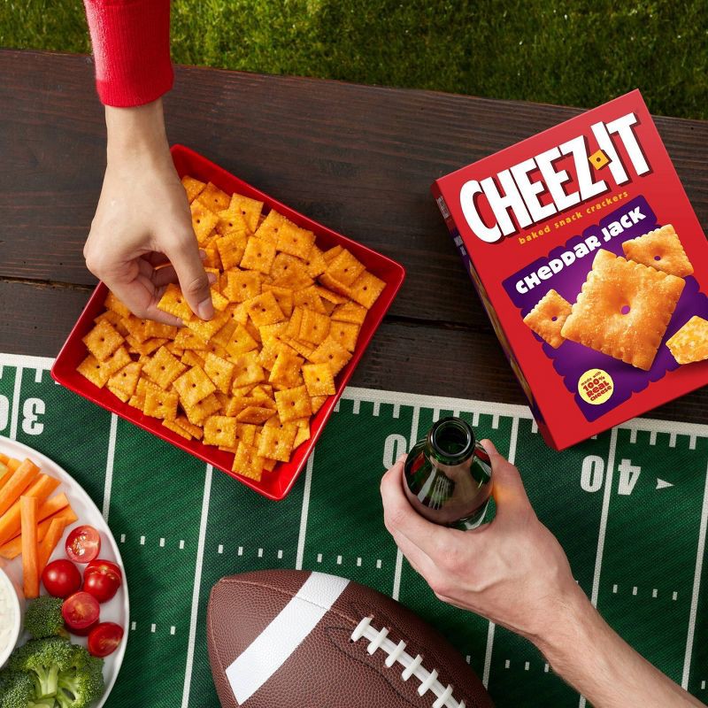 slide 5 of 10, Cheez-It Cheddar Jack Baked Snack Crackers 12.4oz, 12.4 oz