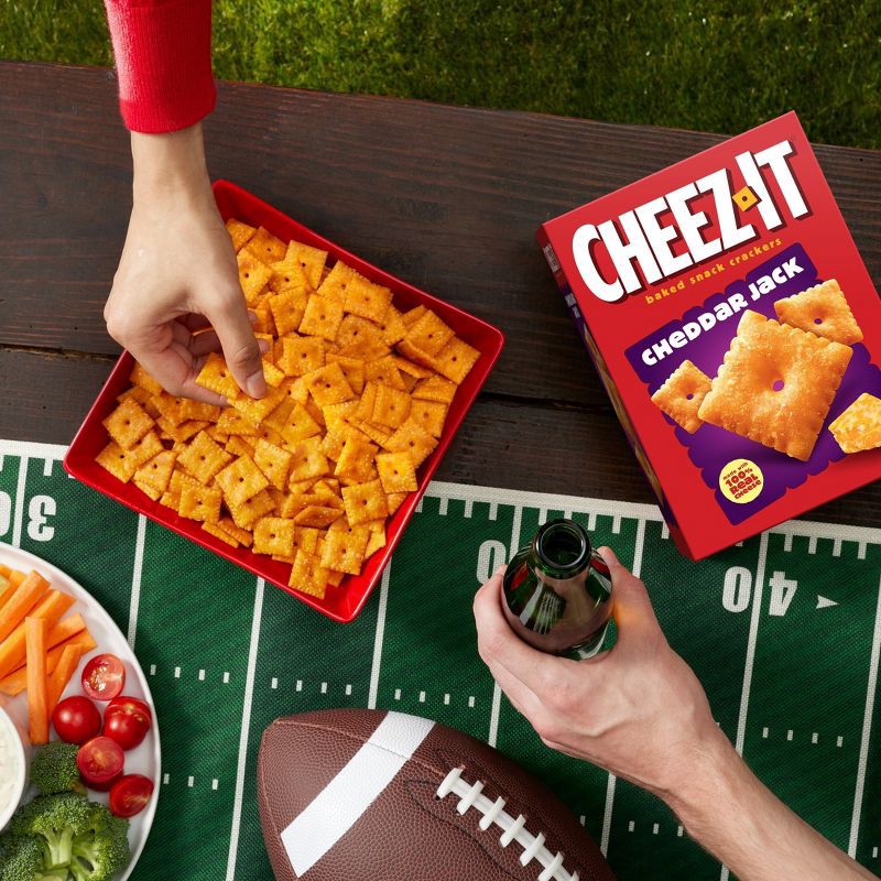 slide 5 of 10, Cheez-It Cheddar Jack Baked Snack Crackers 12.4oz, 12.4 oz