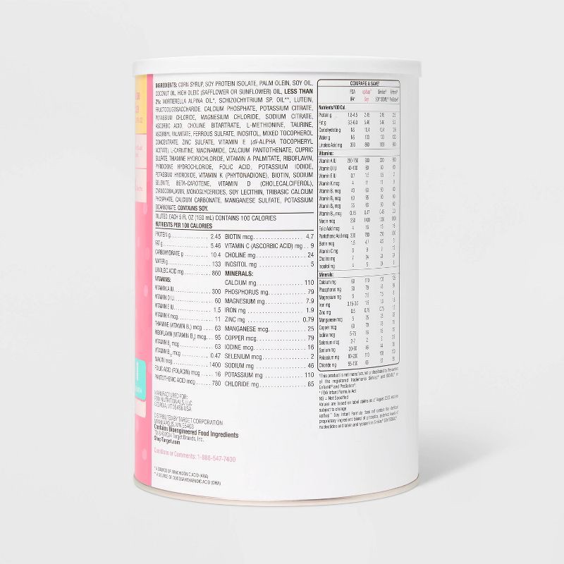 slide 4 of 8, Soy Powder Infant Formula - 36oz - up&up™, 36 oz