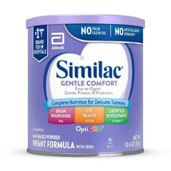 Similac Total Comfort Powder Infant Formula - 12.6oz: Gluten-Free, Easy to Digest, Brain Development