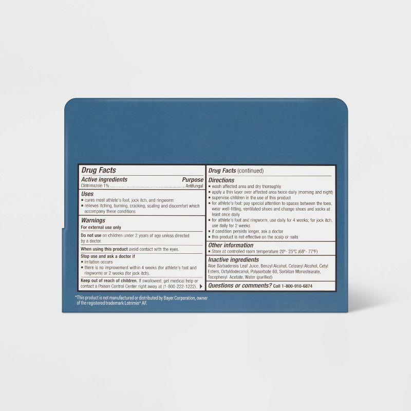 slide 4 of 4, Clotrimazole Antifungal Cream - 1oz - up&up™, 1 oz