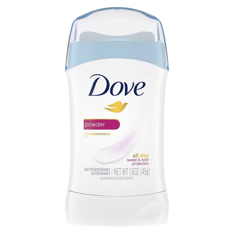 slide 2 of 7, Dove Beauty Powder 24-Hour Invisible Solid Antiperspirant & Deodorant Stick - Trial Size - 1.6oz, 1.6 oz