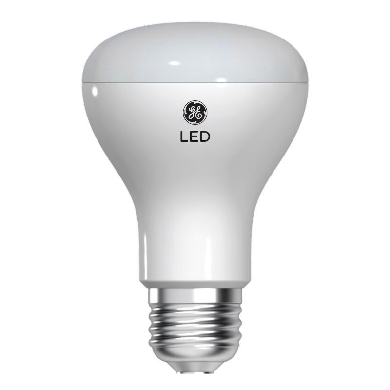 slide 7 of 7, GE Household Lighting GE 45W R20 Short Neck LED Light Bulb Soft White: Dimmable, 50 Watt Equivalent, Energy Star Certified, E26 Base, 1 ct