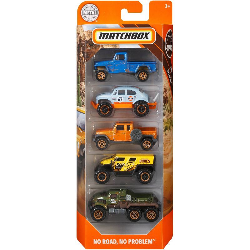 slide 7 of 8, Matchbox 5 Car Pack - Styles may vary, 1 ct