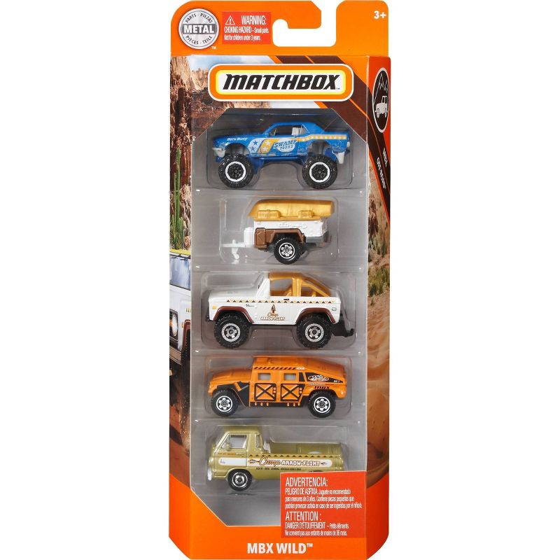 slide 8 of 8, Matchbox 5 Car Pack - Styles may vary, 1 ct