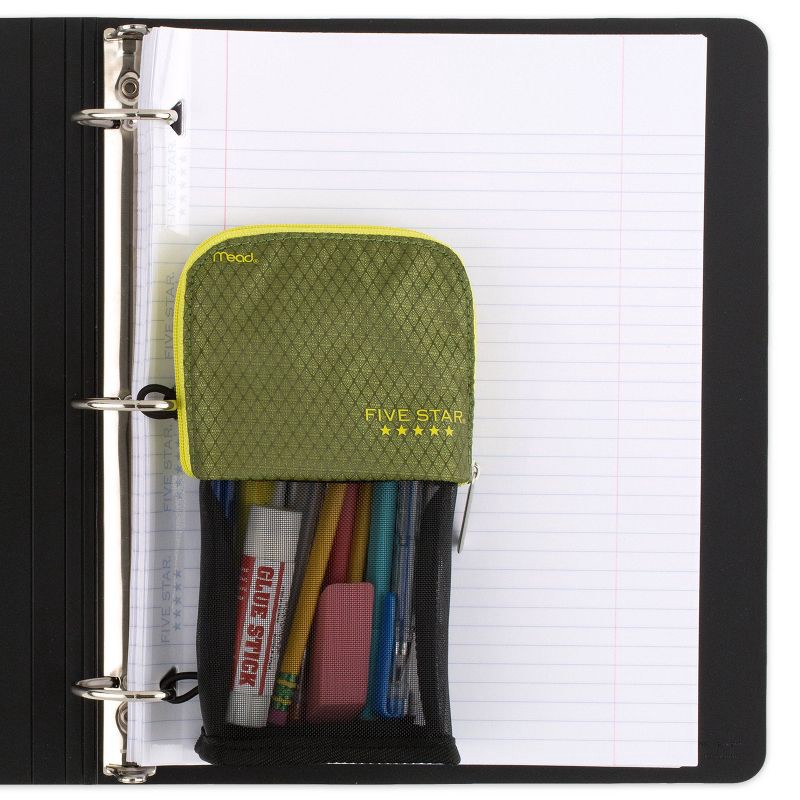 slide 16 of 17, Mead Five Star Stand and Store Pencil Pouch (Colors May Vary), 1 ct