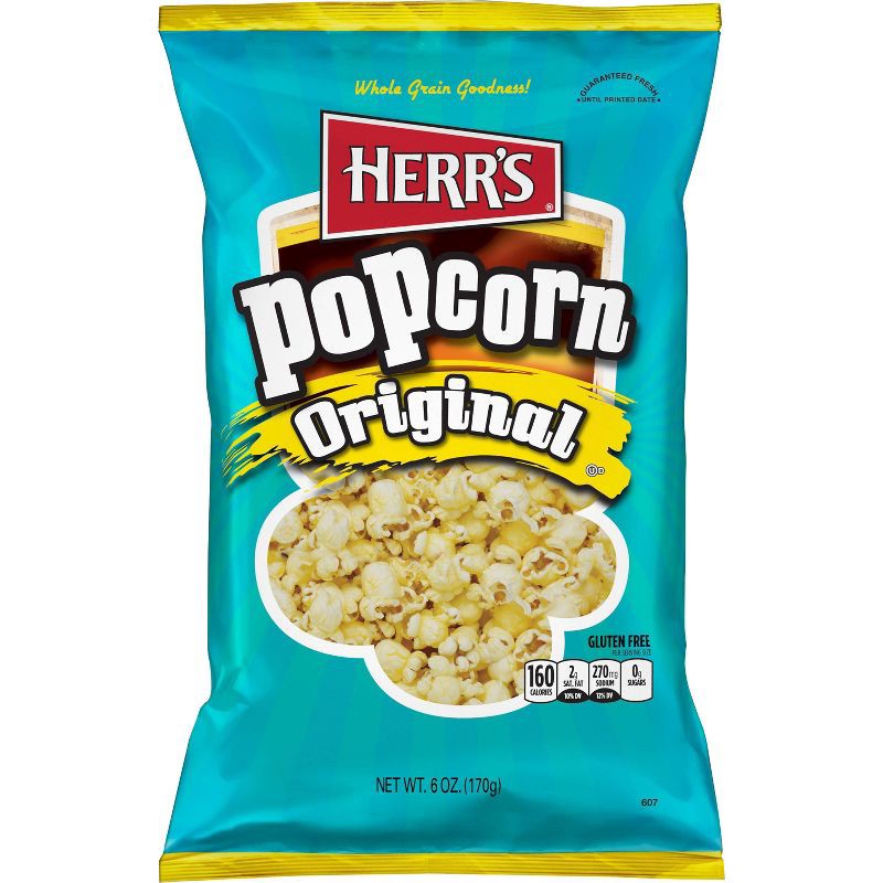 slide 1 of 4, Herr's Original Popcorn - 6oz, 8 oz