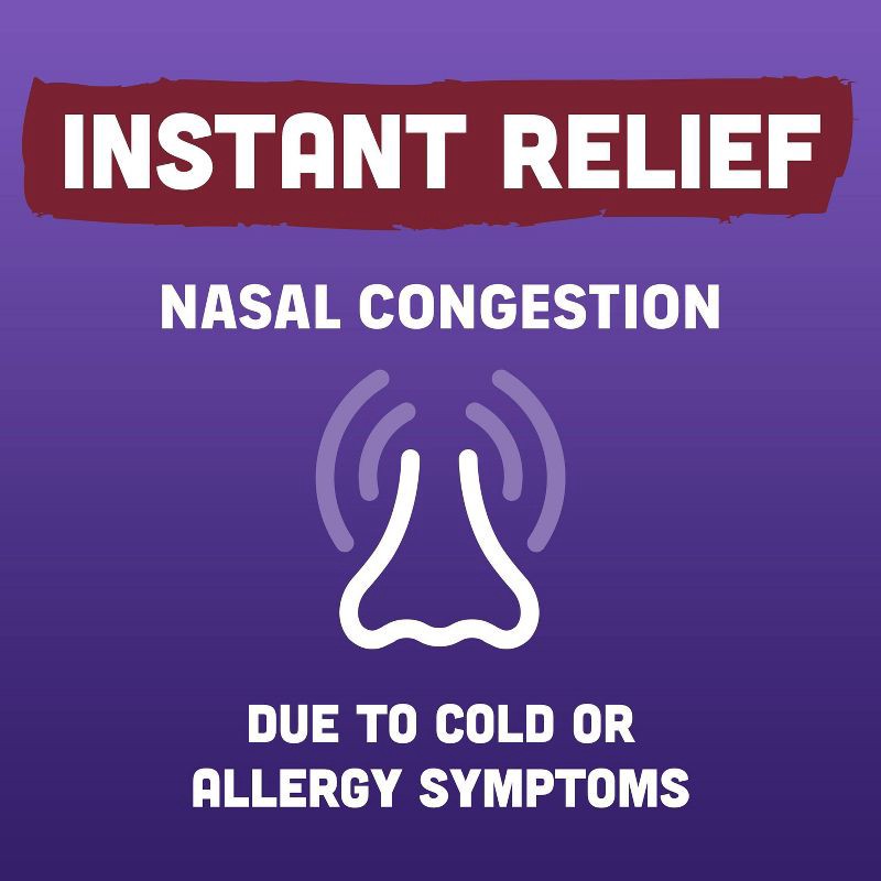 slide 9 of 9, Afrin Nasal Spray No Drip Extra Moisturizing Nasal Congestion Relief Pump Mist - 0.5 fl oz, 0.5 fl oz