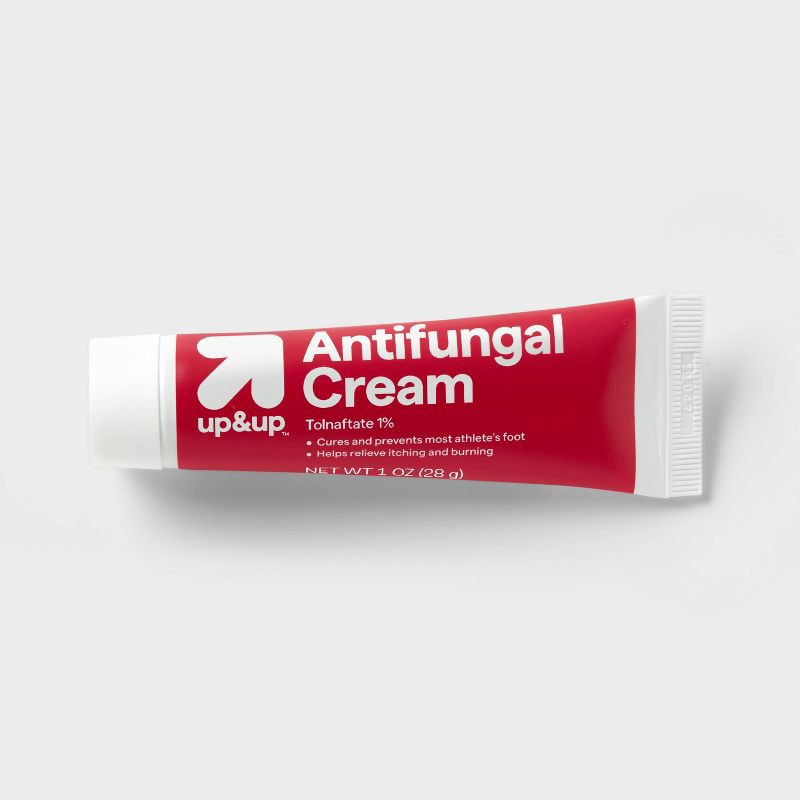 slide 3 of 4, Tolnaftate Antifungal Cream - 1oz - up&up™, 1 oz
