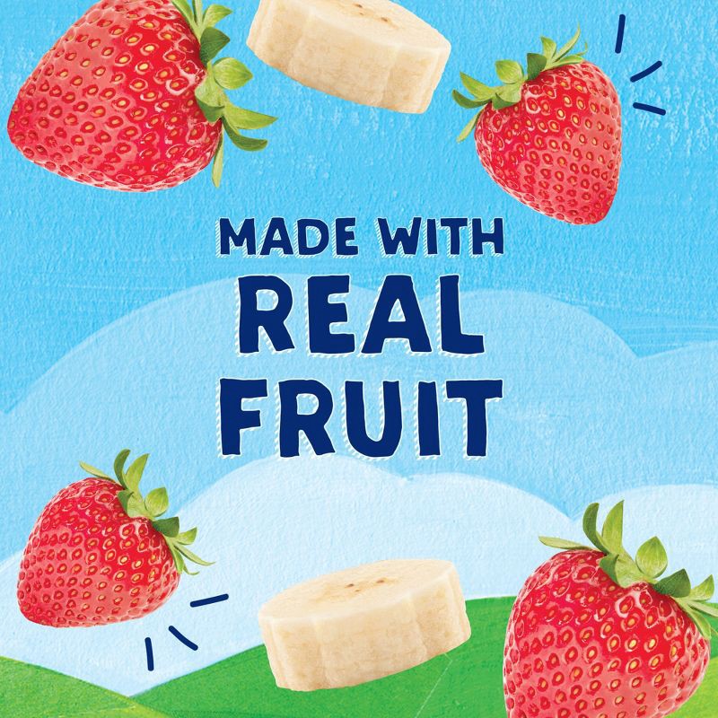 slide 3 of 11, Stonyfield Organic Kids' Strawberry Banana Yogurt - 4ct/3.5oz Pouches, 4 ct; 3.5 oz