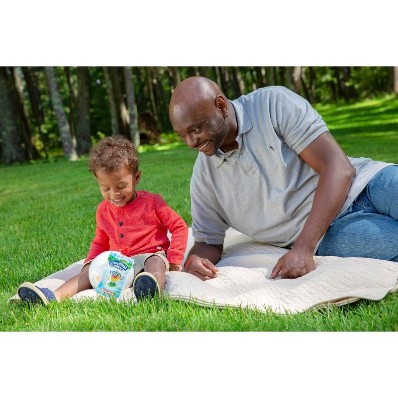 slide 8 of 11, Stonyfield Organic Kids' Strawberry Banana Yogurt - 4ct/3.5oz Pouches, 4 ct; 3.5 oz