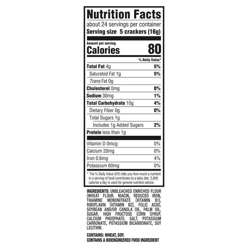 slide 3 of 14, RITZ Hint of Salt Crackers Lunch Snacks - 13.7oz, 13.7 oz