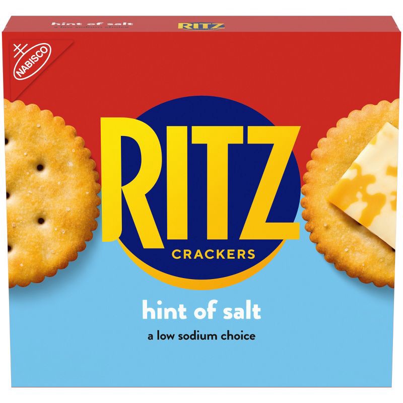 slide 14 of 14, RITZ Hint of Salt Crackers Lunch Snacks - 13.7oz, 13.7 oz