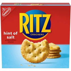 RITZ Hint of Salt Crackers Lunch Snacks - 13.7oz