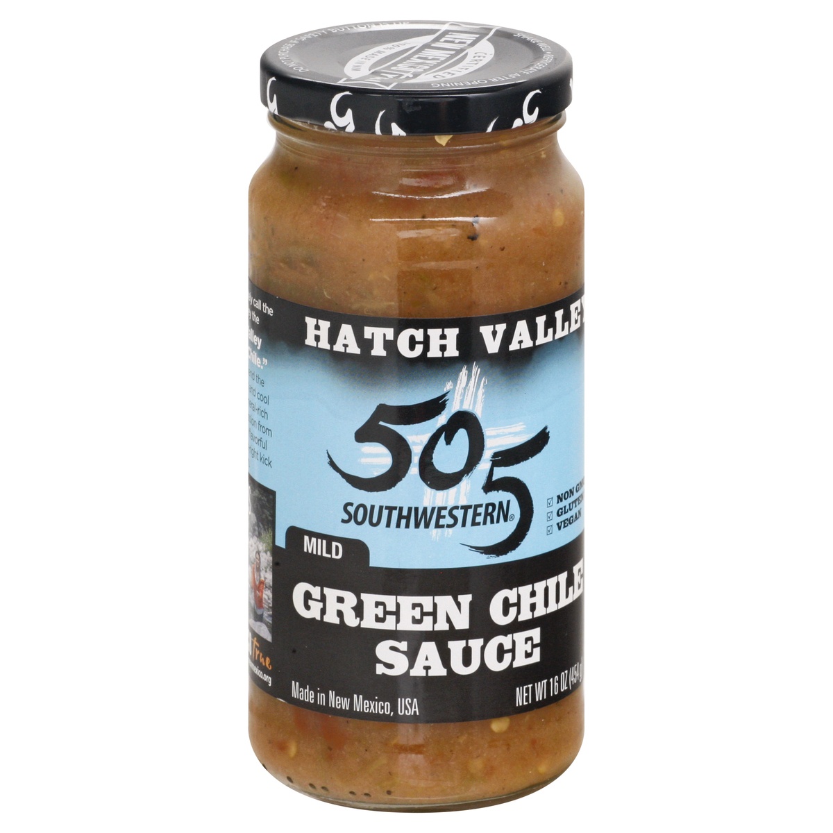 slide 2 of 10, 505 Southwestern Mild Green Chile Sauce, 16 oz